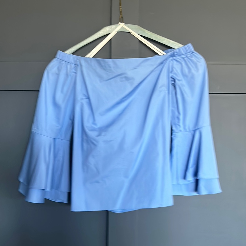 Amanda Uprichard off the shoulder blouse